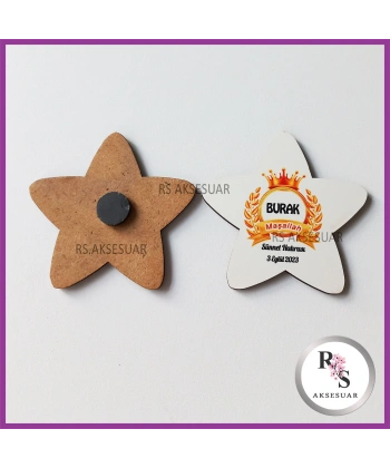 Baskılı Ahşap Sünnet Hediyelik -uv62