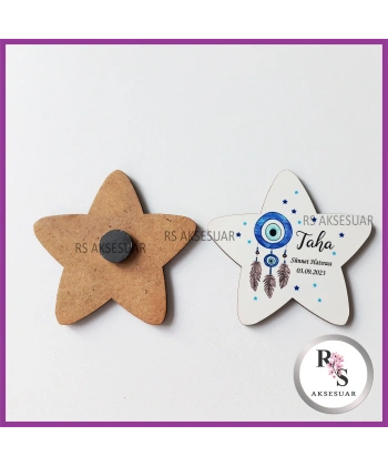 Baskılı Ahşap Sünnet Hediyelik -uv65