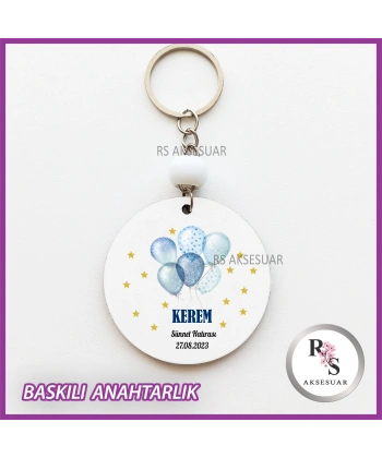 Baskılı Sünnet Anahtarlık -uv114