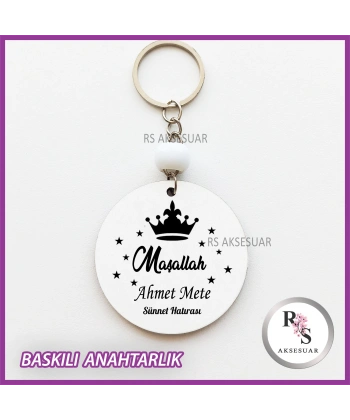 Baskılı Sünnet Anahtarlık -uv115