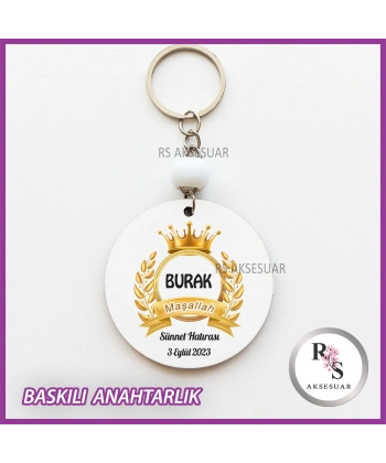 Baskılı Sünnet Anahtarlık -uv119
