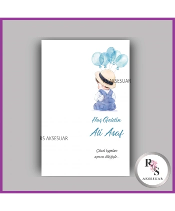 Hediyelik Ahşap Yıldız Anahtarlık İsim Kartı -rs431