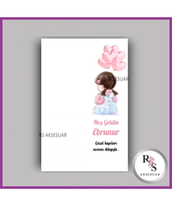 Hediyelik Ahşap Yıldız Anahtarlık İsim Kartı -rs432