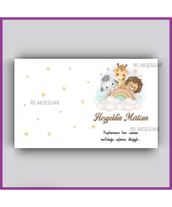 Hediyelik Yıldız Anahtarlık İsim Kartı