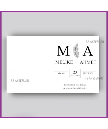 Hediyelik Yıldız Anahtarlık İsim Kartı