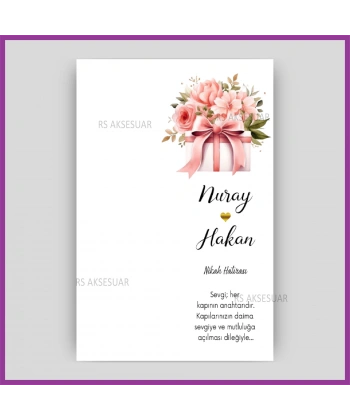 Hediyelik Yıldız Anahtarlık İsim Kartı -rs404