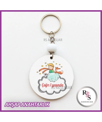 Küçük Prens Baskılı Anahtarlık -uv73