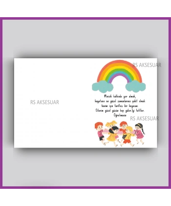 Karne Hediyesi Anahtarlık Kartı