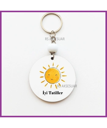 Karne Hediyesi Baskılı Anahtarlık