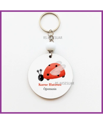 Karne Hediyesi Baskılı Anahtarlık