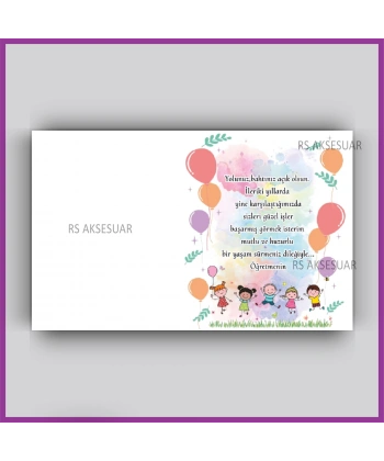 Karne Hediyesi Anahtarlık Kartı