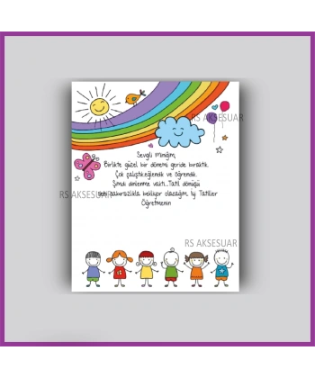 Karne Hediyesi Bileklik Kartı