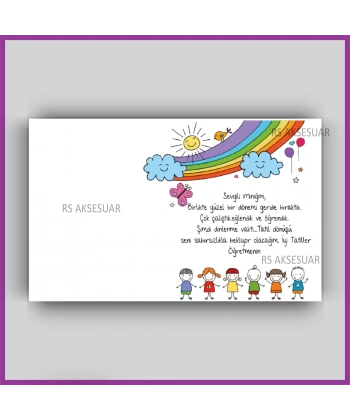 Karne Hediyesi Anahtarlık Kartı