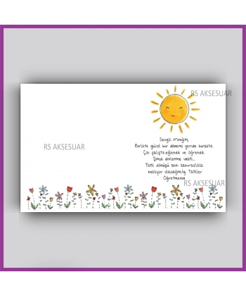 Karne Hediyesi Anahtarlık Kartı