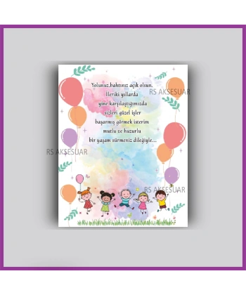 Karne Hediyesi Bileklik Kartı