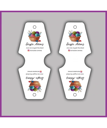 Kişiye Özel Logolu Takı ve Toka Kartı - BS015