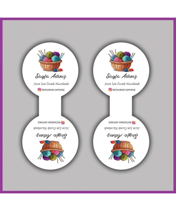 Kişiye Özel Logolu Takı ve Toka Kartı - BS017