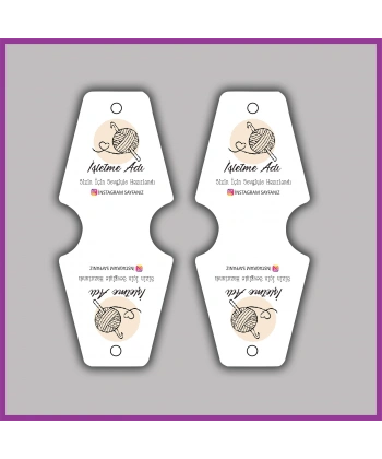 Kişiye Özel Logolu Takı ve Toka Kartı - BS025