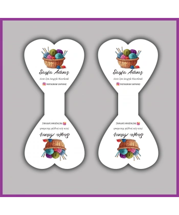 Kişiye Özel Logolu Takı ve Toka Kartı - BS016