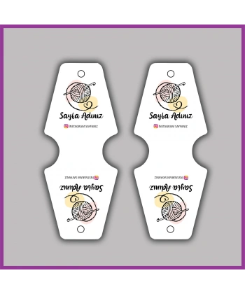 Kişiye Özel Logolu Takı ve Toka Kartı - BS045