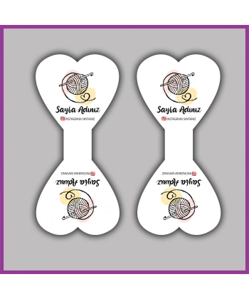 Kişiye Özel Logolu Takı ve Toka Kartı - BS046