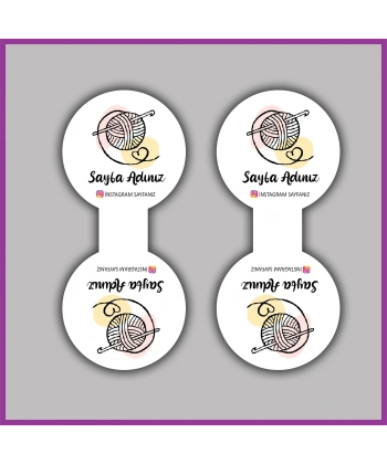 Kişiye Özel Logolu Takı ve Toka Kartı - BS047