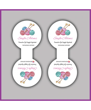 Kişiye Özel Logolu Takı ve Toka Kartı - BS057