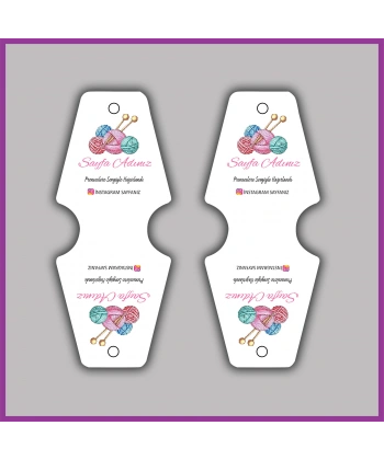 Kişiye Özel Logolu Takı ve Toka Kartı - BS055