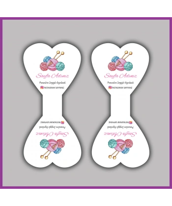 Kişiye Özel Logolu Takı ve Toka Kartı - BS056