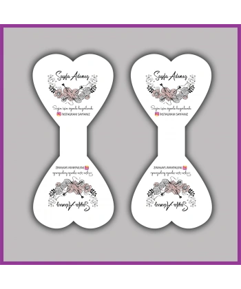 Kişiye Özel Logolu Takı ve Toka Kartı - BS096