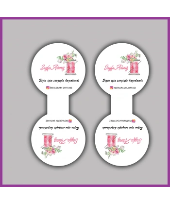 Kişiye Özel Logolu Takı ve Toka Kartı - BS117