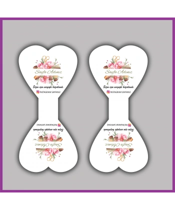 Kişiye Özel Logolu Takı ve Toka Kartı - BS126