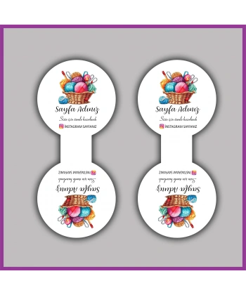 Kişiye Özel Logolu Takı ve Toka Kartı - BS137