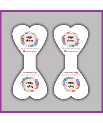 Kişiye Özel Logolu Takı ve Toka Kartı - BS166