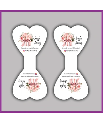 Kişiye Özel Logolu Takı ve Toka Kartı - BS186