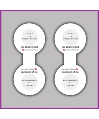 Kişiye Özel Logolu Takı ve Toka Kartı - BS211