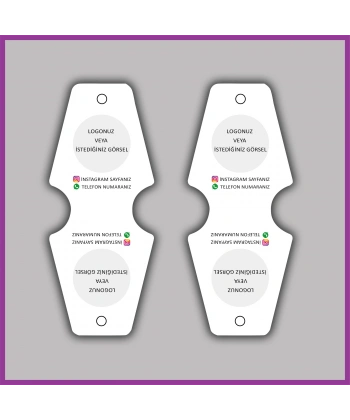 Kişiye Özel Logolu Takı ve Toka Kartı - BS213