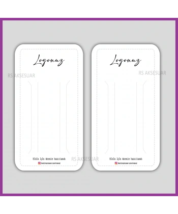 Kişiye Özel Logolu Toka Kartı -RS6292