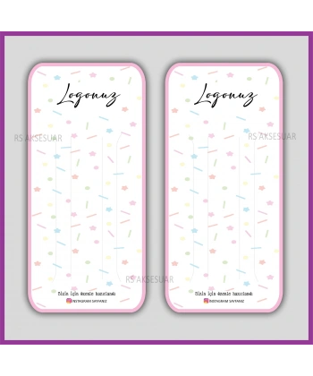 Kişiye Özel Logolu Toka Kartı -RS6293