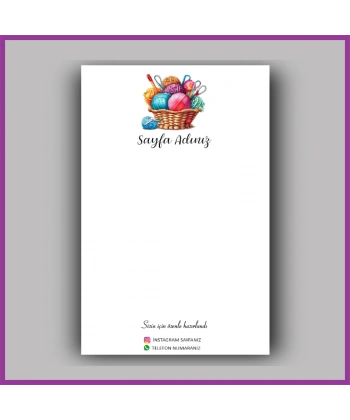 Kişiye Özel Logolu Toka - Takı Kartı - BS132