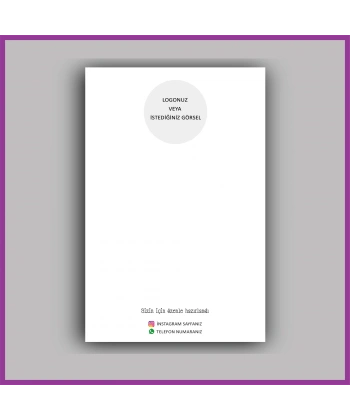 Kişiye Özel Logolu Toka - Takı Kartı - BS216