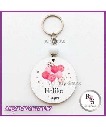 Balon Baskılı Anahtarlık -uv74