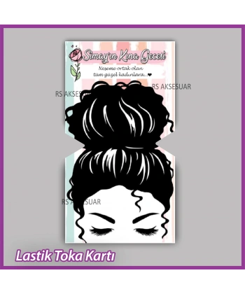 Lastik Toka Kartı -Nikah, Nişan, Kına Hatırası