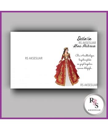 Makrome Anahtarlık İsim Kartı