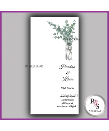 Makrome Anahtarlık İsim Kartı