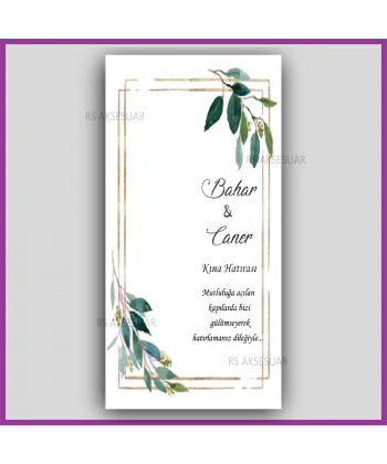 Makrome Anahtarlık İsim Kartı -rs367