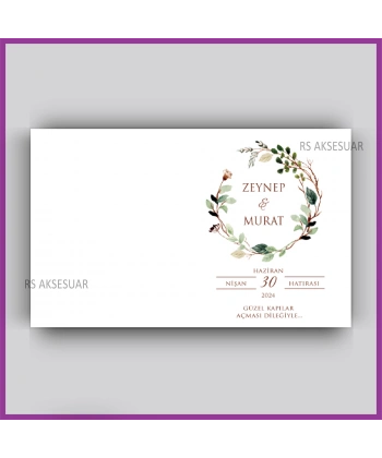 Nikah - Nişan Hediyelik Anahtarlık İsim Kartı