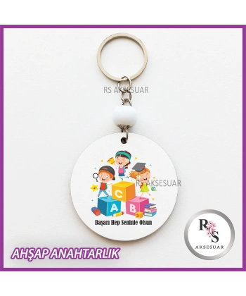 Öğretmenden Öğrenciye Hediyelik Anahtarlık -UV123