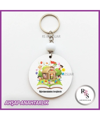 Öğretmenden Öğrenciye Hediyelik Anahtarlık -UV124