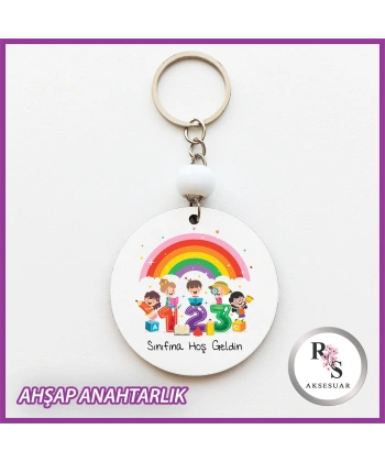 Öğretmenden Öğrenciye Hediyelik Anahtarlık -UV129